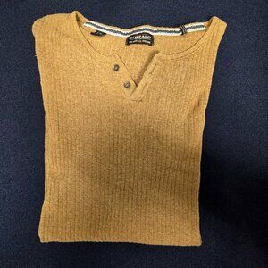 Buffalo David Bitton Mustard Short Sleeve Tee